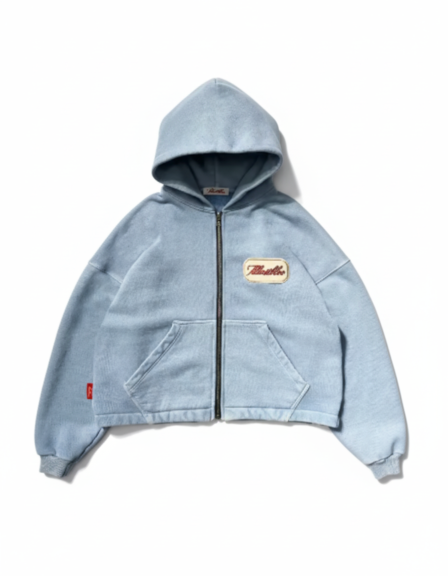 Streetly™-zipper hoodie