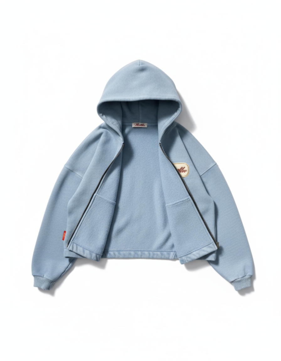 Streetly™-zipper hoodie