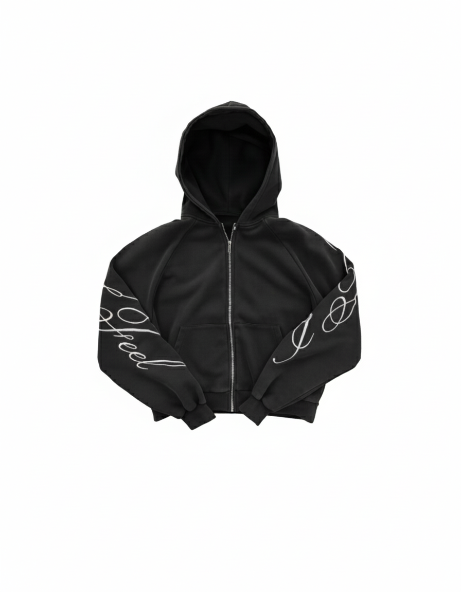 Streetly™-zipper hoodie