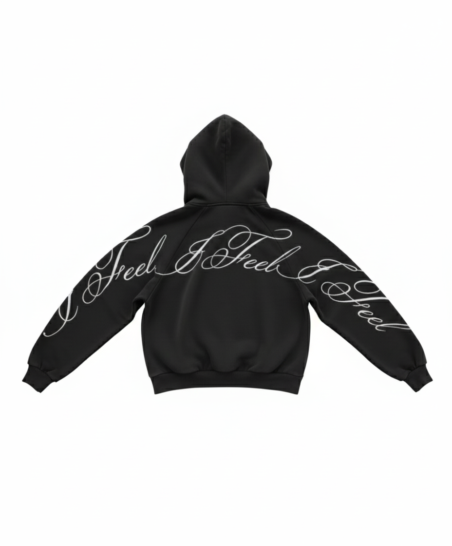 Streetly™-zipper hoodie