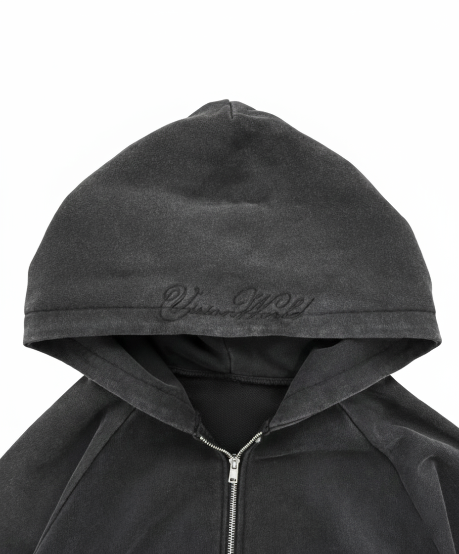 Streetly™-zipper hoodie