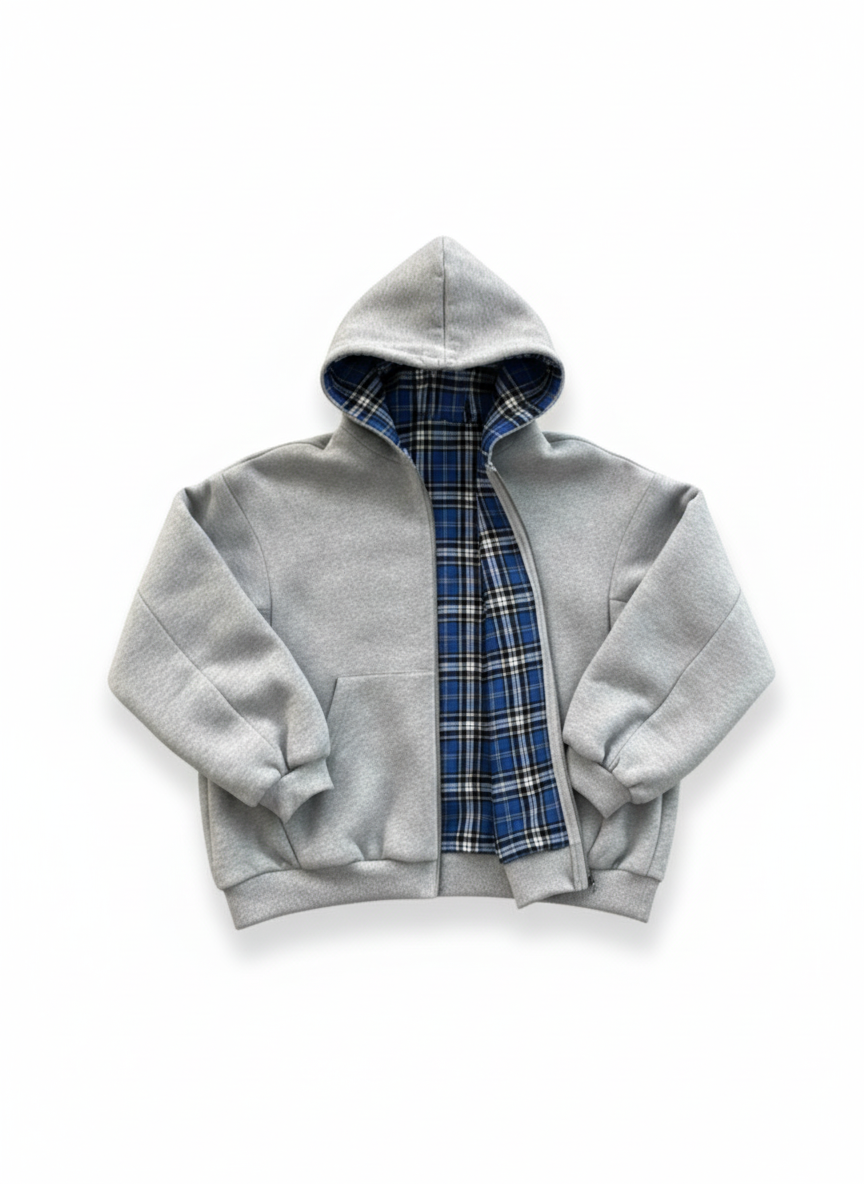 Streetly™-zipper hoodie