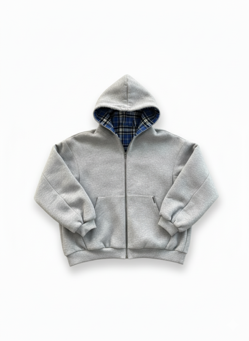Streetly™-zipper hoodie